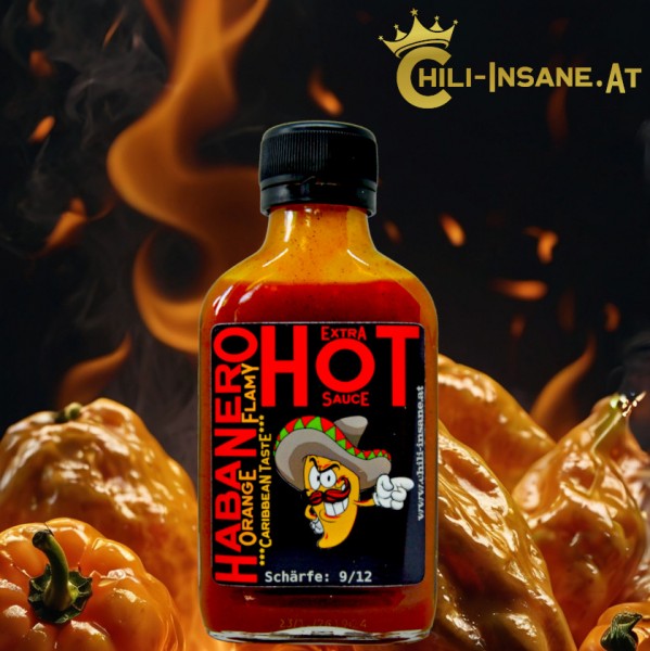 Habanero Extra Hot Sauce 100ml.