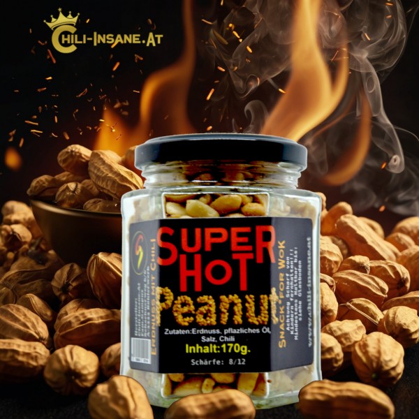 Super Hot Peanuts 170g.