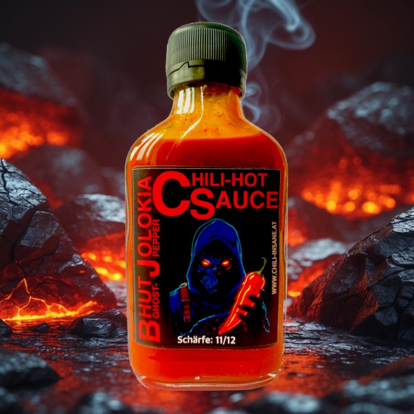 Bhut Jolokia Hot Chili Sauce – Schärfe 11 von 12