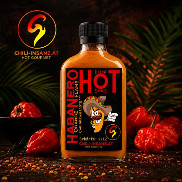 Habanero Extra Hot Sauce 100ml.